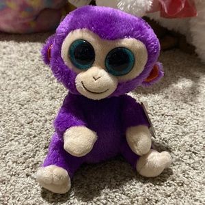 Purple Monkey Beanie Boo
